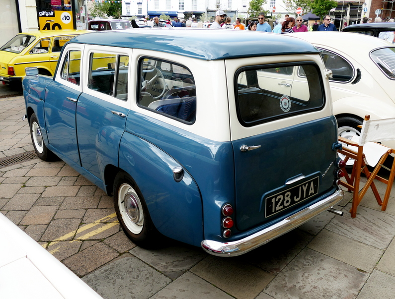 Late 1950s Standard Ten 'Companion' Estate Car. Rear.