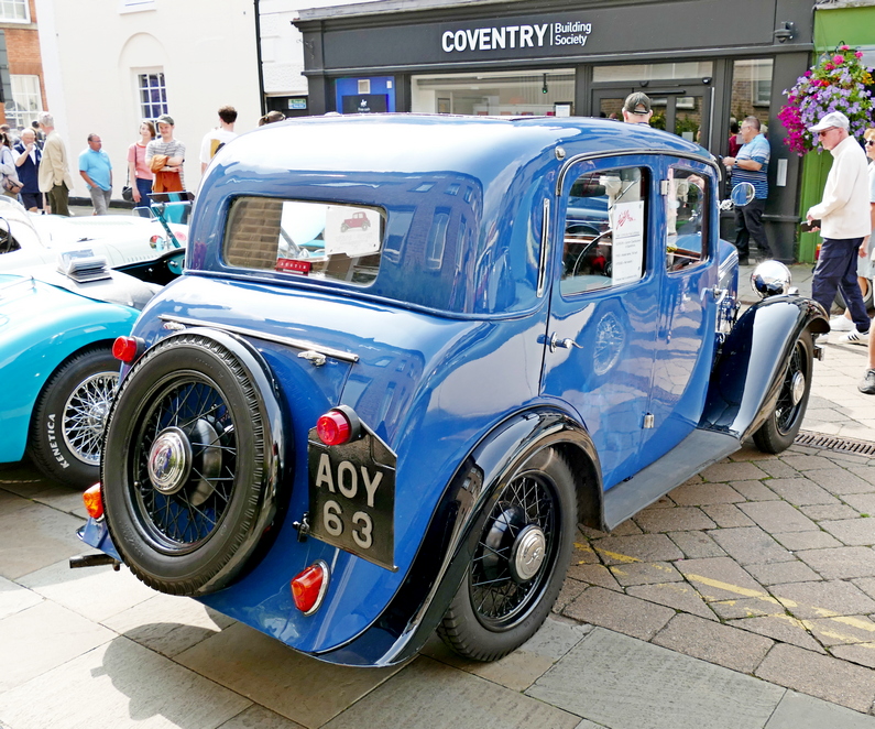 1935 Austin Ten Gordon Pixie Vitesse. Rear.