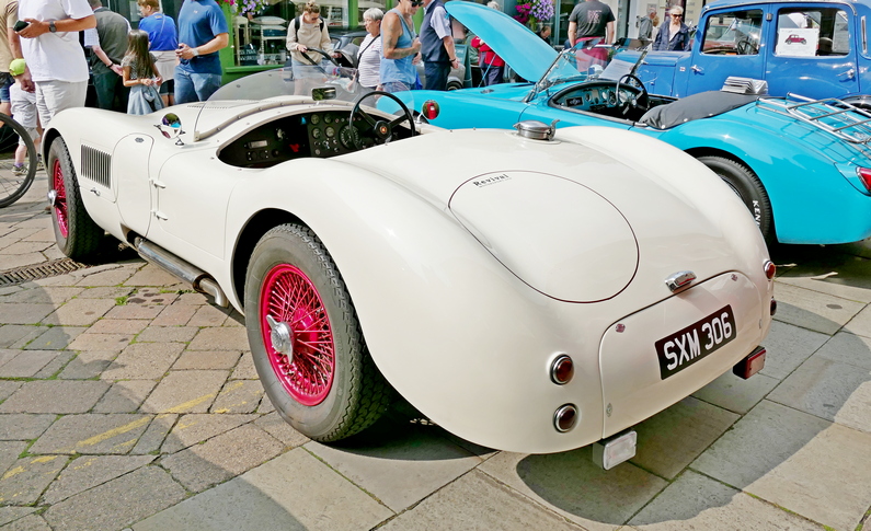 Jaguar 'C' Type recreation by Revival Motorsport Ltd. Rear.