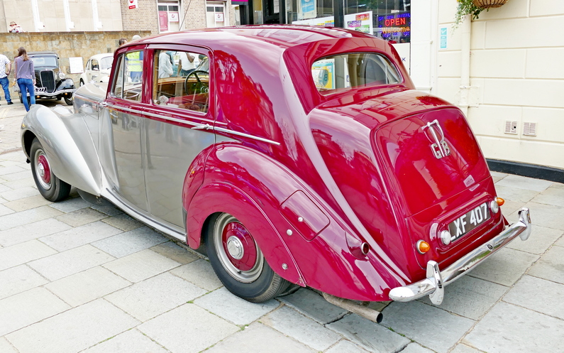 1950 Bentley Mk. VI. Rear.