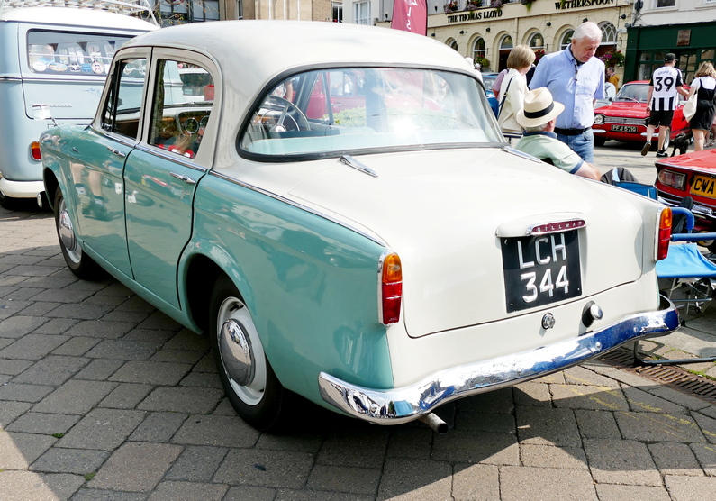 1957 Hillman Minx Series I. Rear.