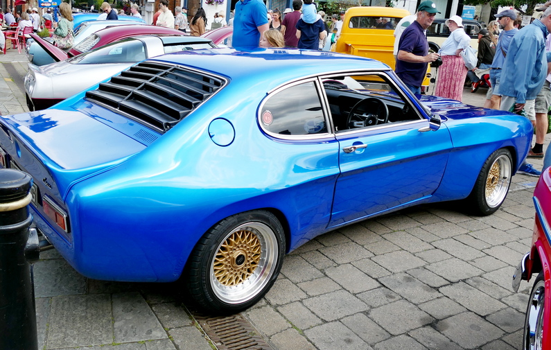 Customised Ford Capri. Rear.
