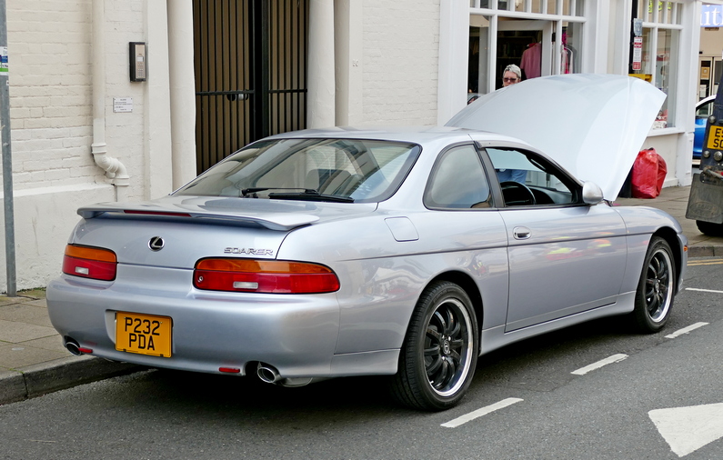 Lexus Soarer aka Toyota Soarer and Lexus SC 300/400. Rear.