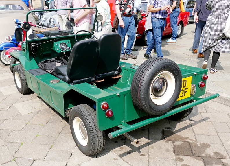 Austin Mini Moke. Rear.