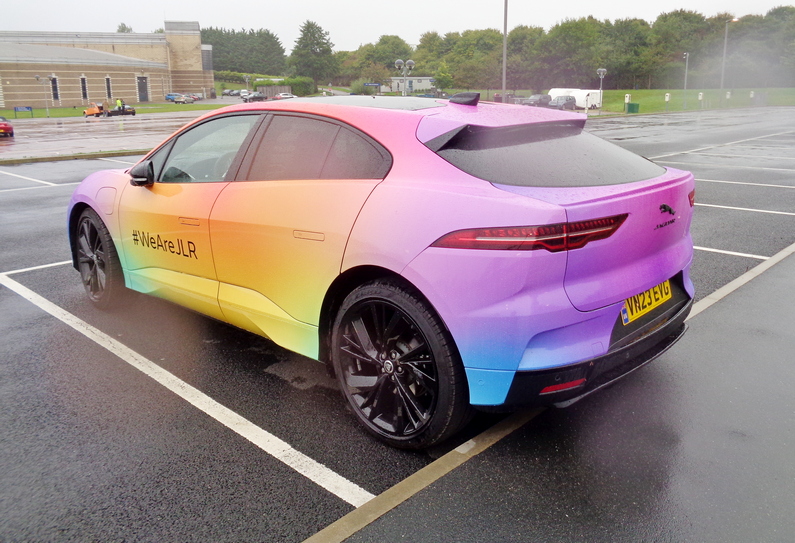 Jaguar E Pace. Rear.