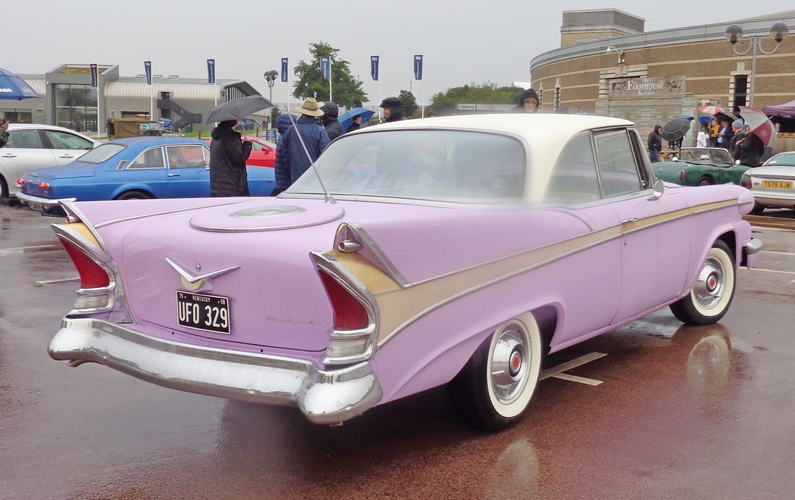 1958 Packard 2 Door hardtop. Rear.