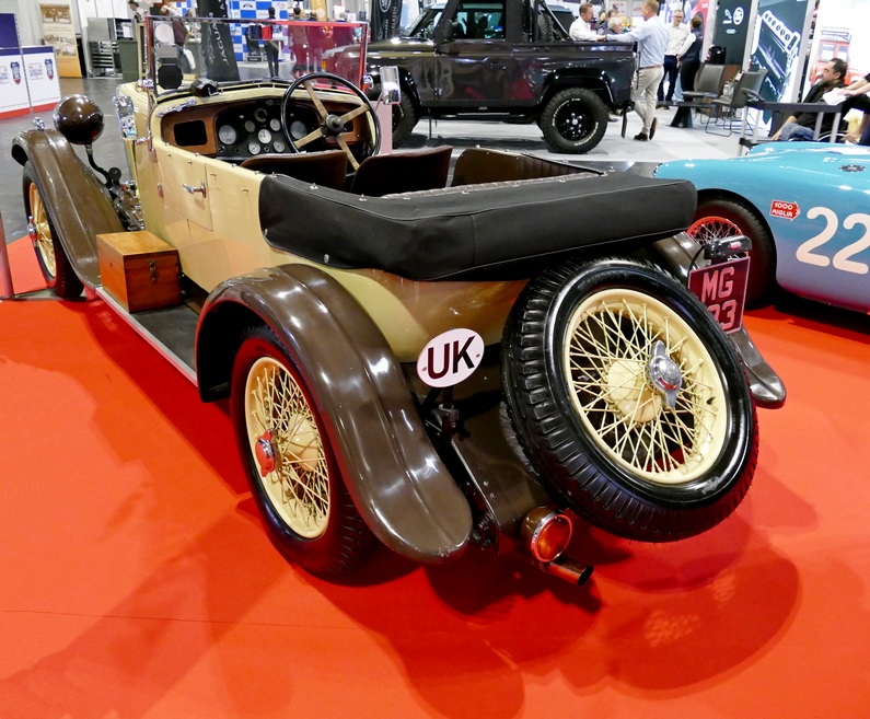 1931 MG 18/80 Sports Six. Rear.