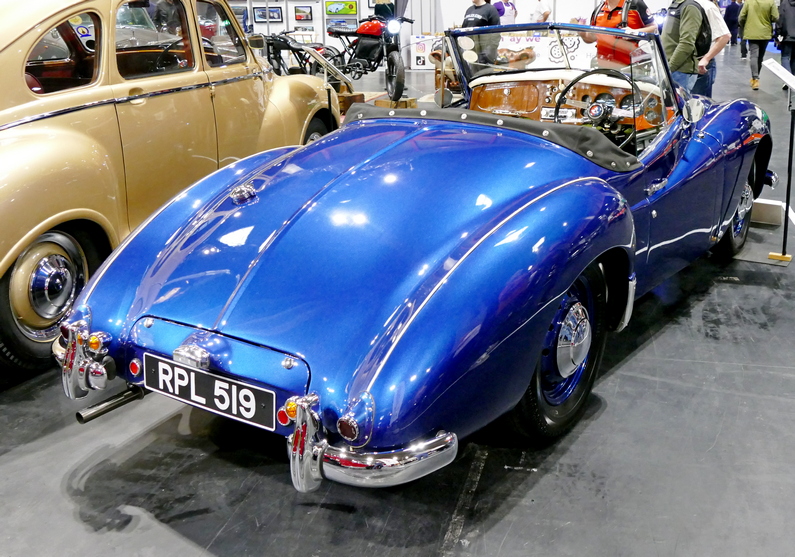 1952 Jowett Jupiter roadster. Rear.