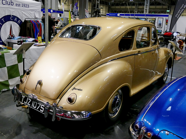 1952 Jowett Javelin de luxe. Rear.