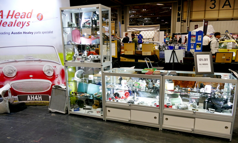Ahead 4 Healeys display cabinet.