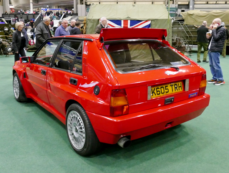 Lancia Delta Integrale. Rear.