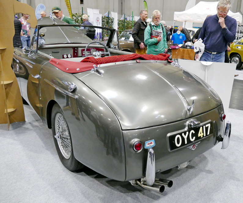 Austin A40 Sport. Rear.