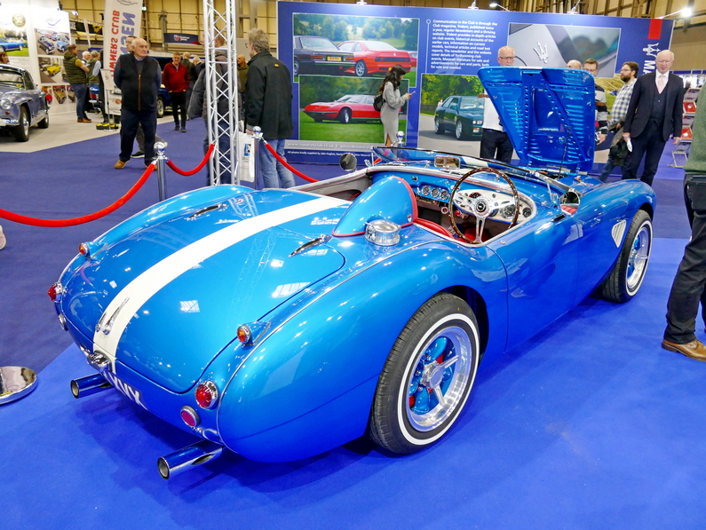 Gerald Stevenson's "Bad Boy" Austin Healey. Rear. 