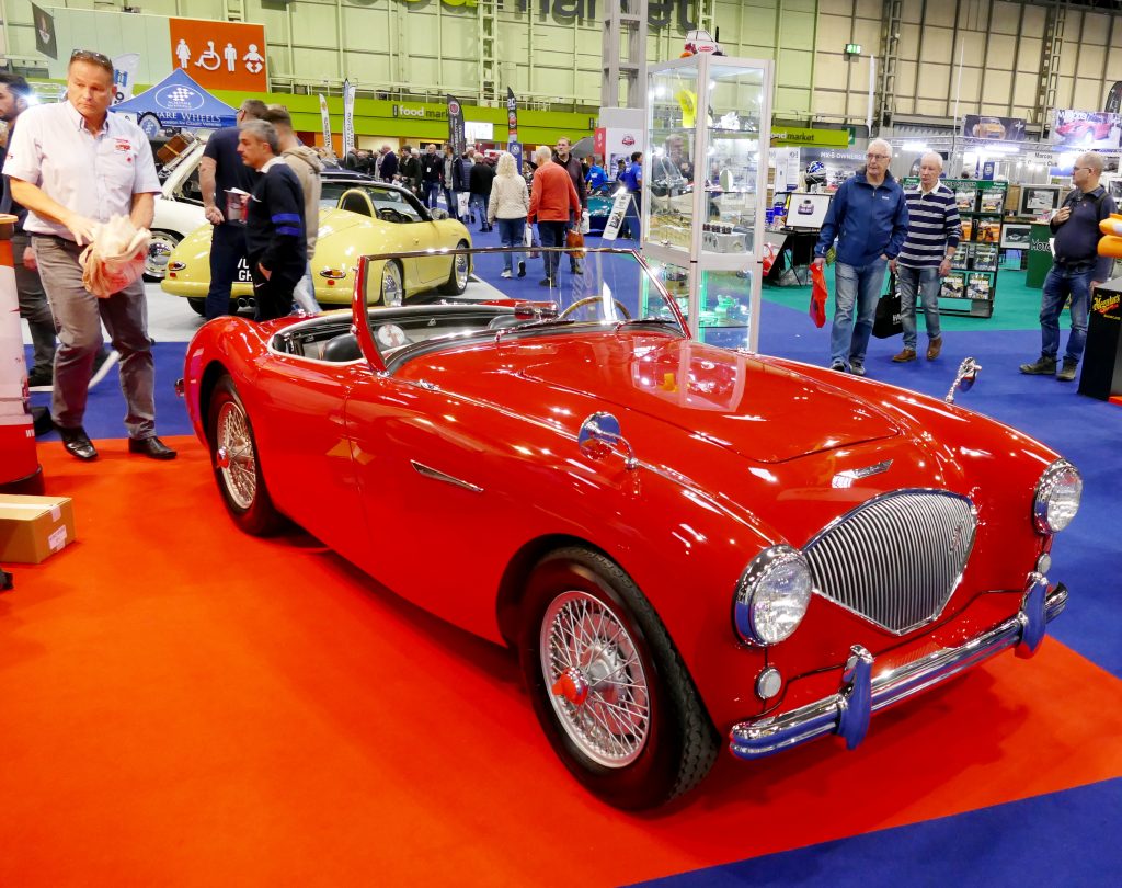 AH Spares Stand at the 2024 Classic Motor Show November 2024. (Two)