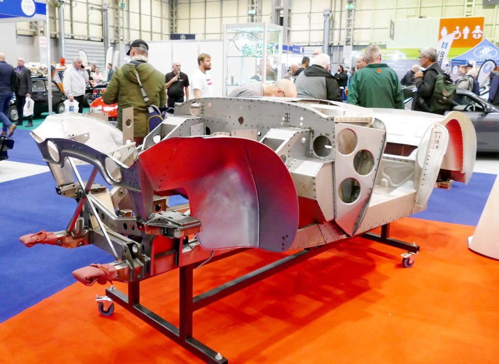 AH Spares Stand at the 2024 Classic Motor Show November 2024.