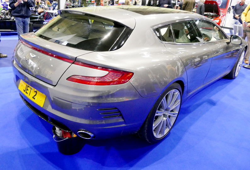 2012/13 Aston Martin Rapide Jet 2+2 by Bertone. Rear.