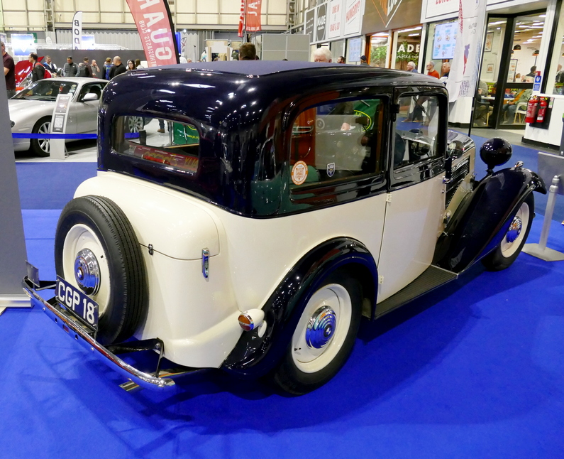 1935 Fraser Nash BMW 319/45. Rear.