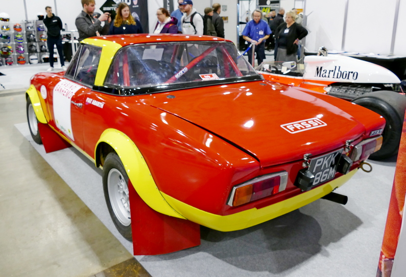 Fiat Abarth 124 Spider Group 4. Rear.