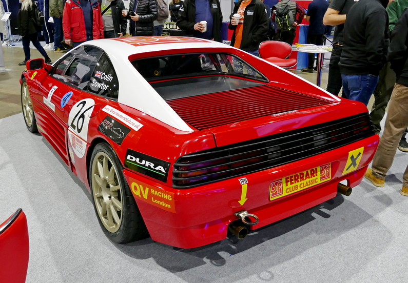 Ferrari 348. Rear.