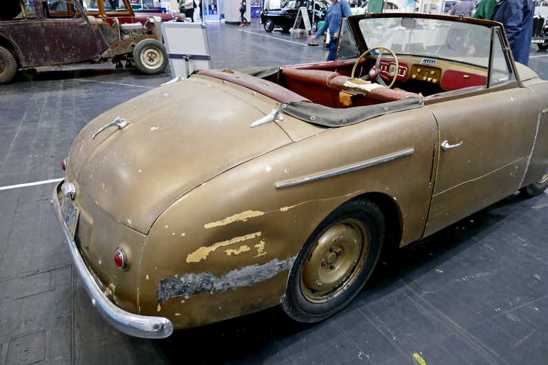 c.1951 Austin A40 Sports. Rear.