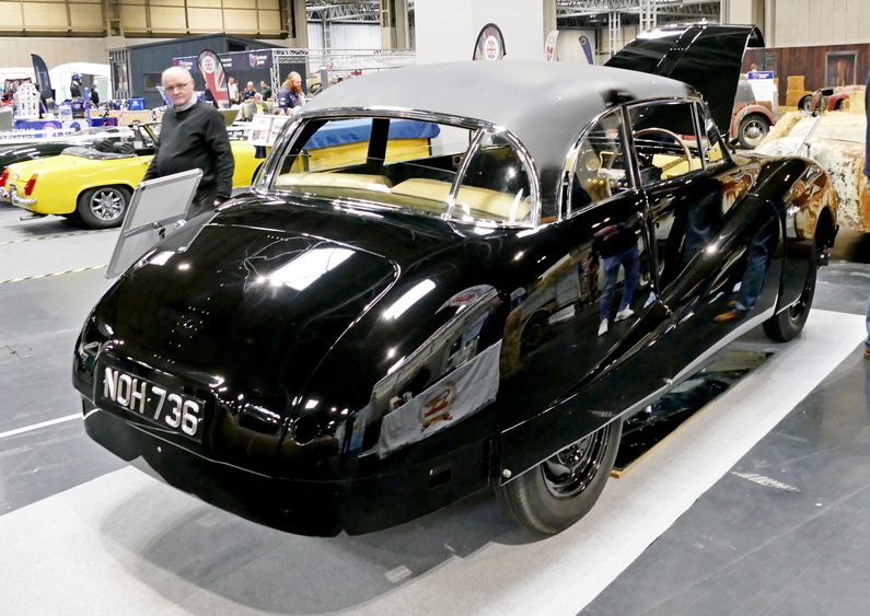 c. 1950 Austin A90 Atlantic. Rear.