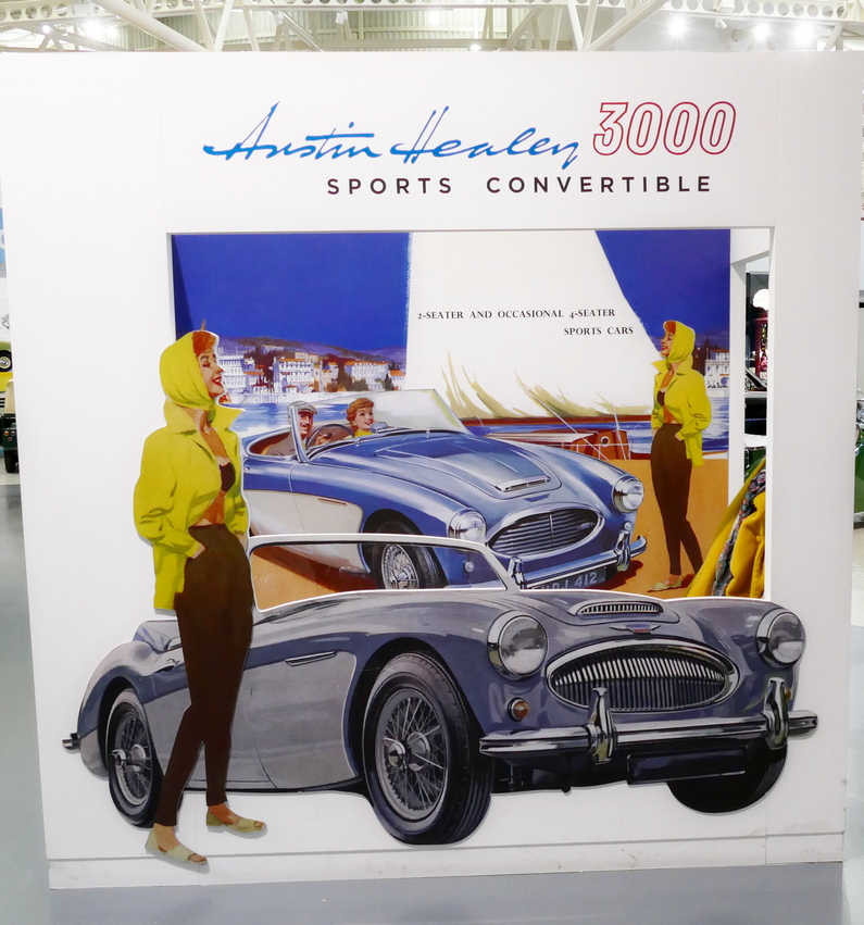 Austin Healey 3000 Sales Booth for children to explore their selling skills