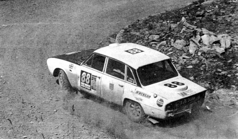Brian Culcheth's Triumph 2.5 Pi Rally Car.