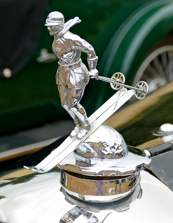 Riley Radiator Cap Mascot - Alpine Skier