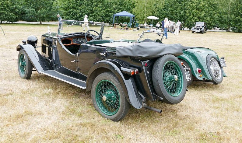 Riley Alpine Tourer. Rear.