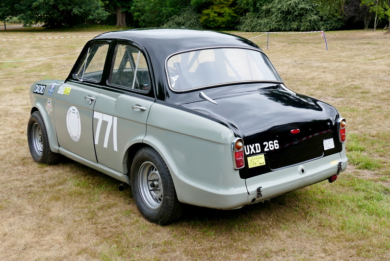 Riley Elf in competition trim.. Rear.