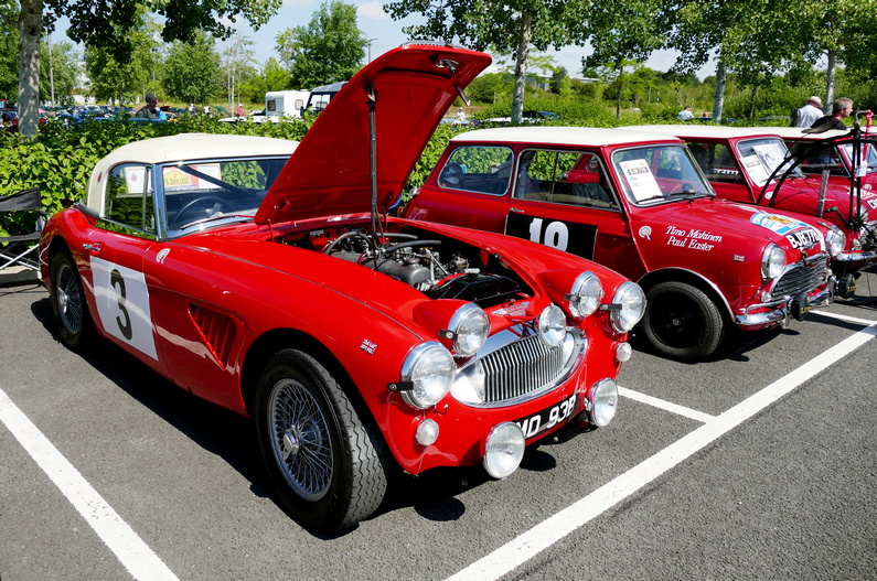 1964 Liege-Rome-Liege Rally winning Austin Healey 3000 BMO 93B