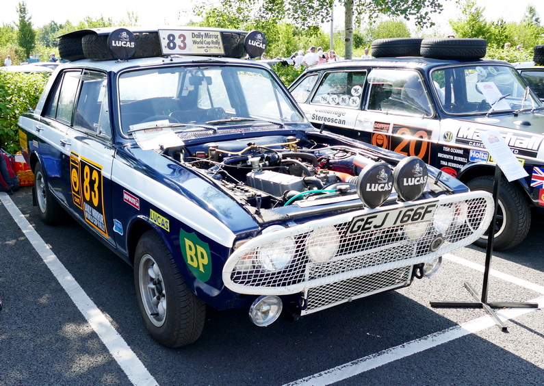 Hillman Hunter 1970 London to Mexico World Cup Rally car.