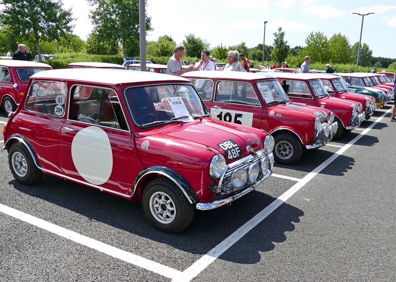 BMC Comp.s Dept. 70th at Gaydon - Minis
