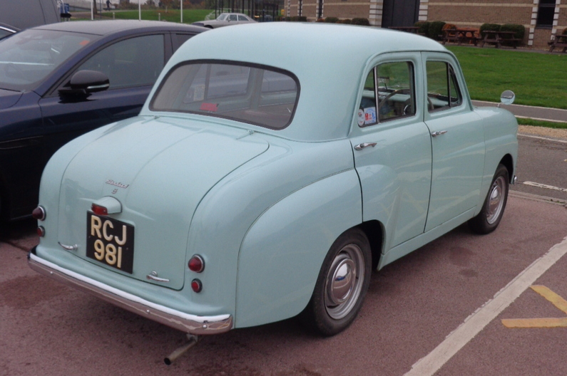 1953-59 Standard 8. Rear.
