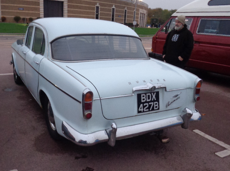 1964 Humber Super Snipe. Rear.
