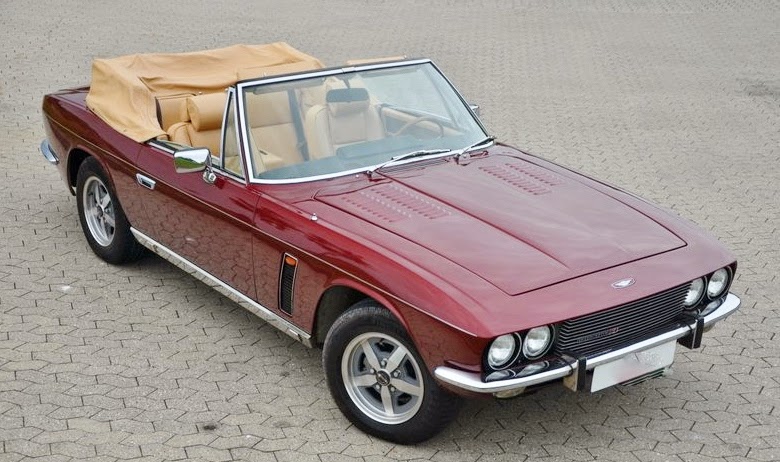 Jensen Interceptor Convertible 1974 - 76  Based on the III series saloon.