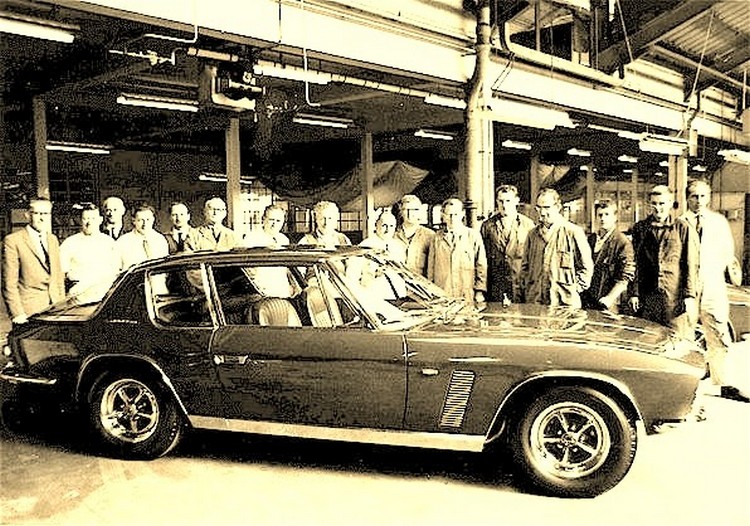 The first Interceptor arriving at Kelvin Way from Vignale, Italy.