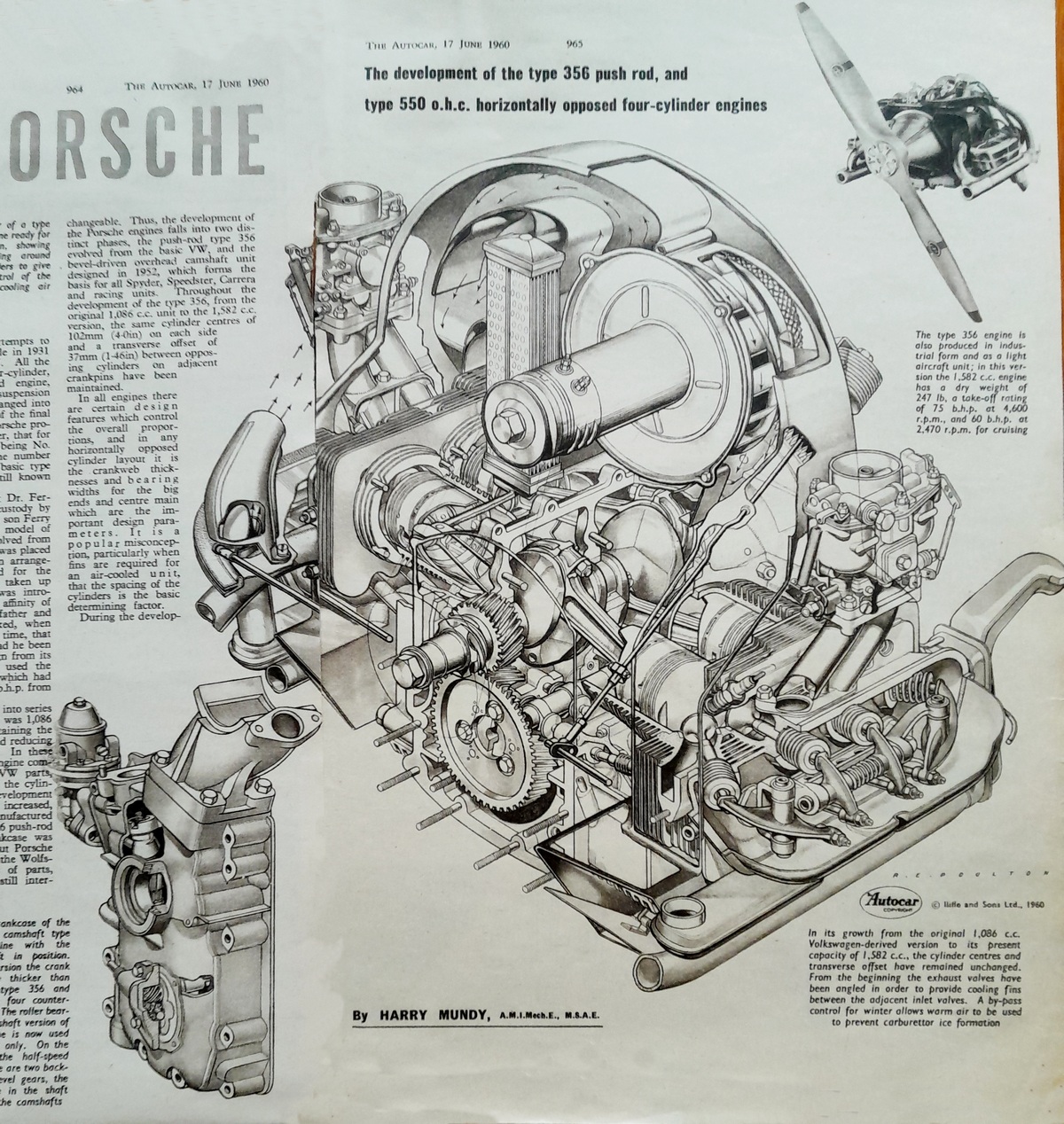 Porsche 356 engine
