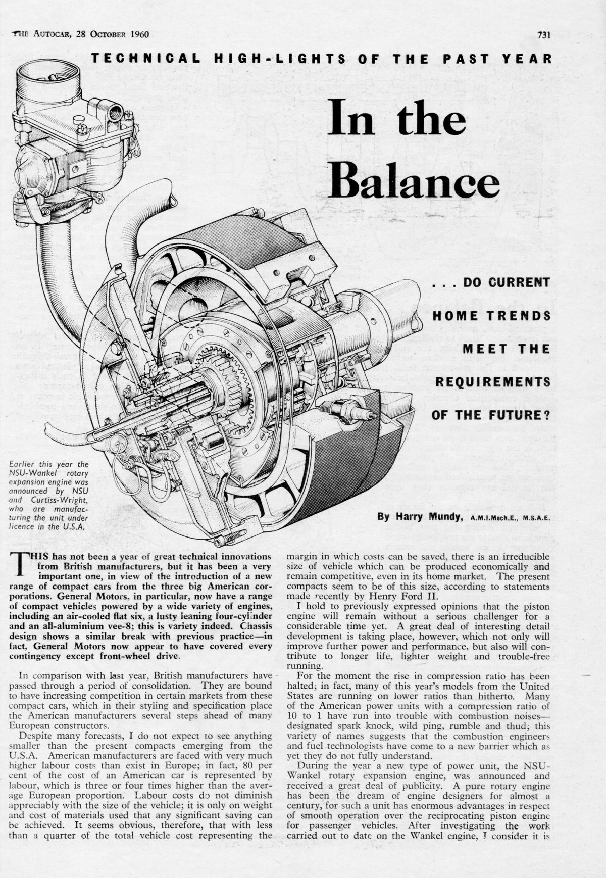 Wankel Rotary engine