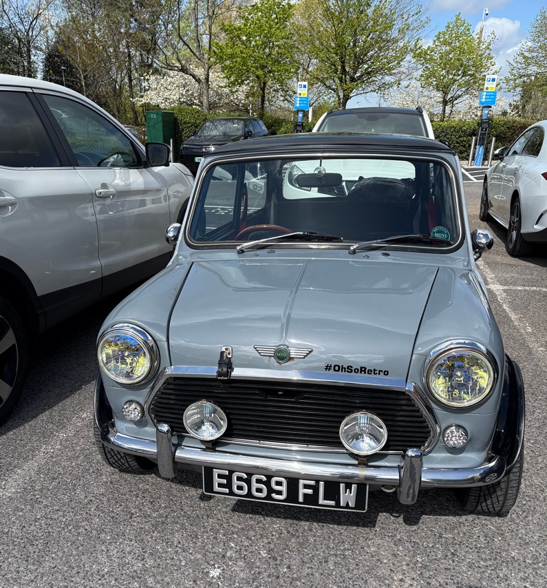 1967 BL Mini 1000 customised.