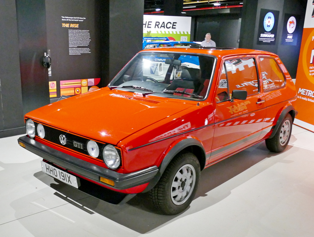 VW Golf GTI at the BMM's Spoiler Alert exhibition