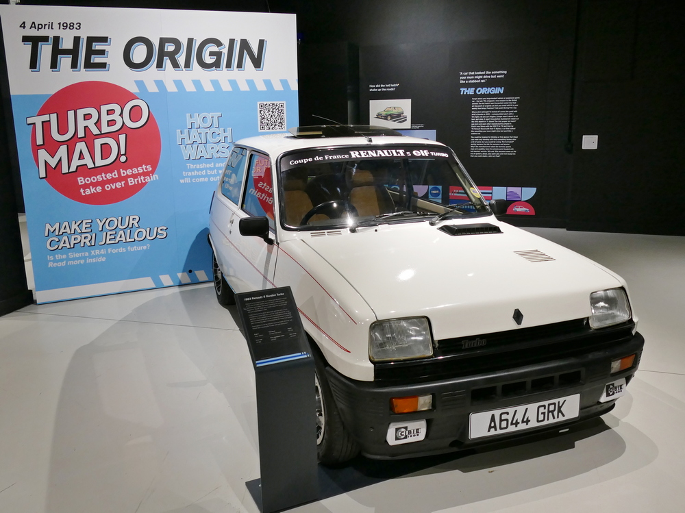 Renault R5 Turbo at the BMM's Spoiler Alert exhibition