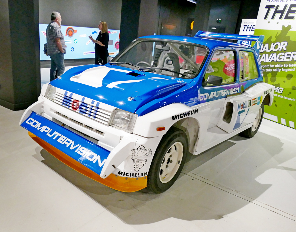 MG R4 at the BMM's Spoiler Alert exhibition