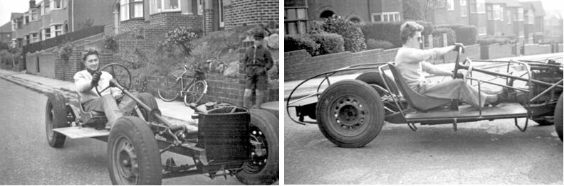 Martin Woolston's 'Tilly' special on the road.