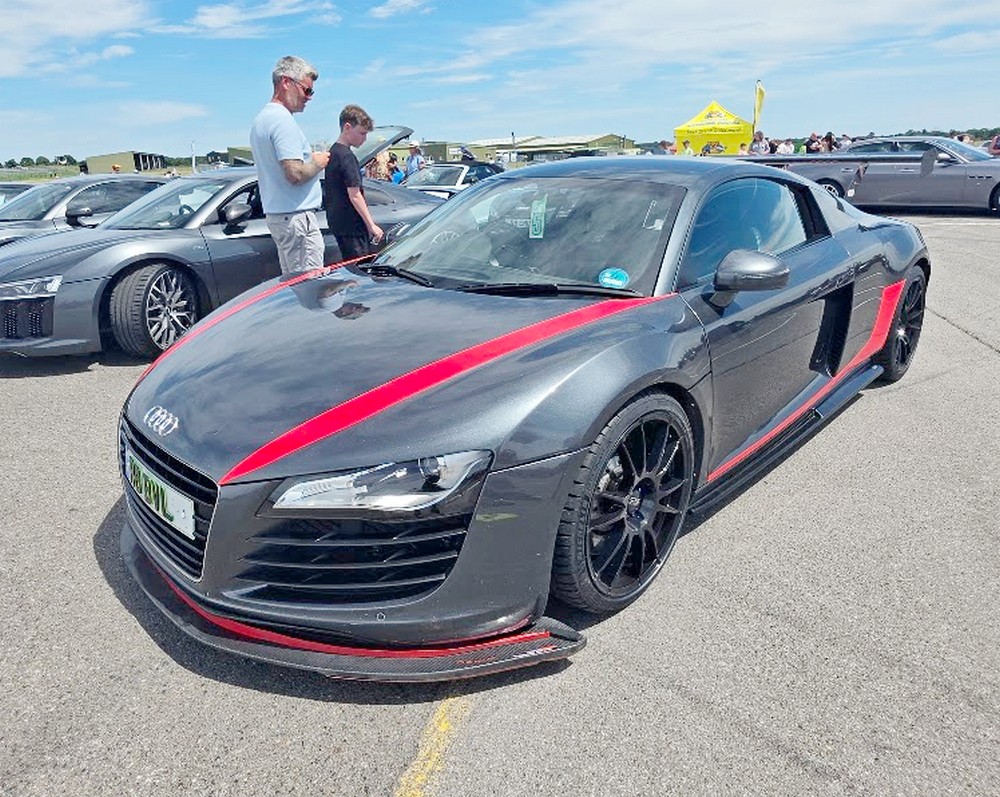 Audi R8 at Thruxton 2026