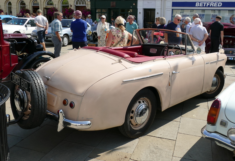 1950s Austin A40 Sports. Rear.