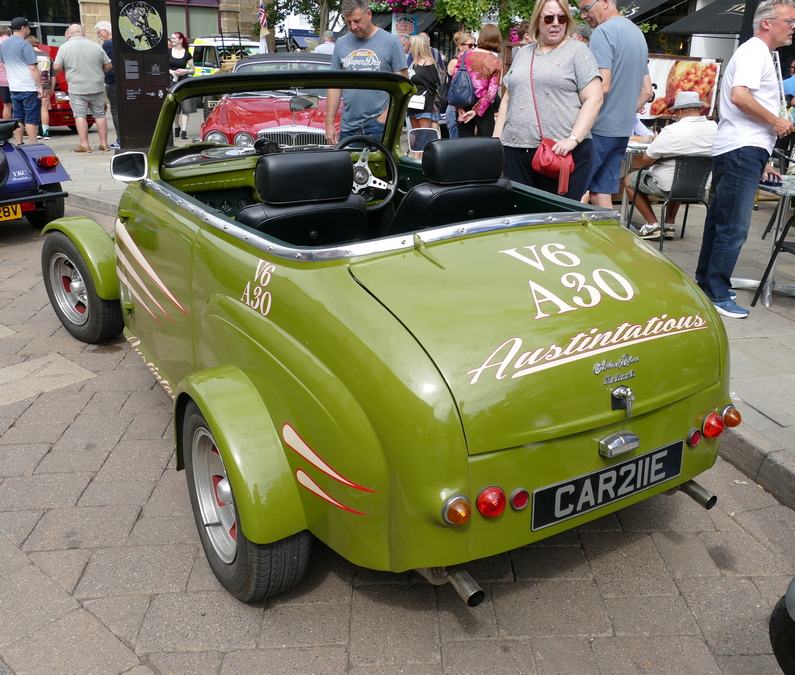 Austin A30 Hot Rod. Rear.