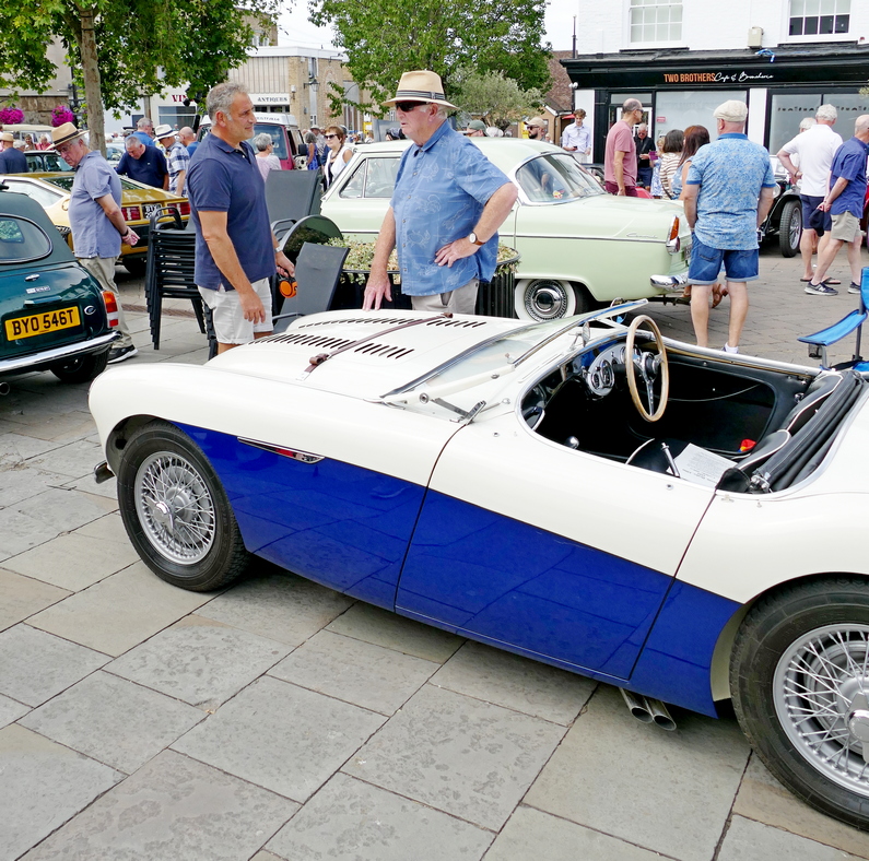 1955 Austin Healey 100 fited with ''Le Mans' (M) kit.